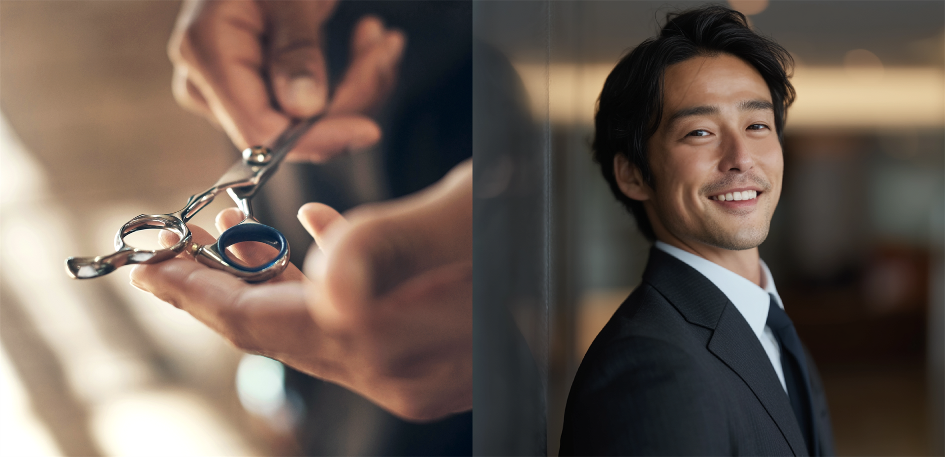 日本薄髮專門髮廊 RELIVE 的剪髮