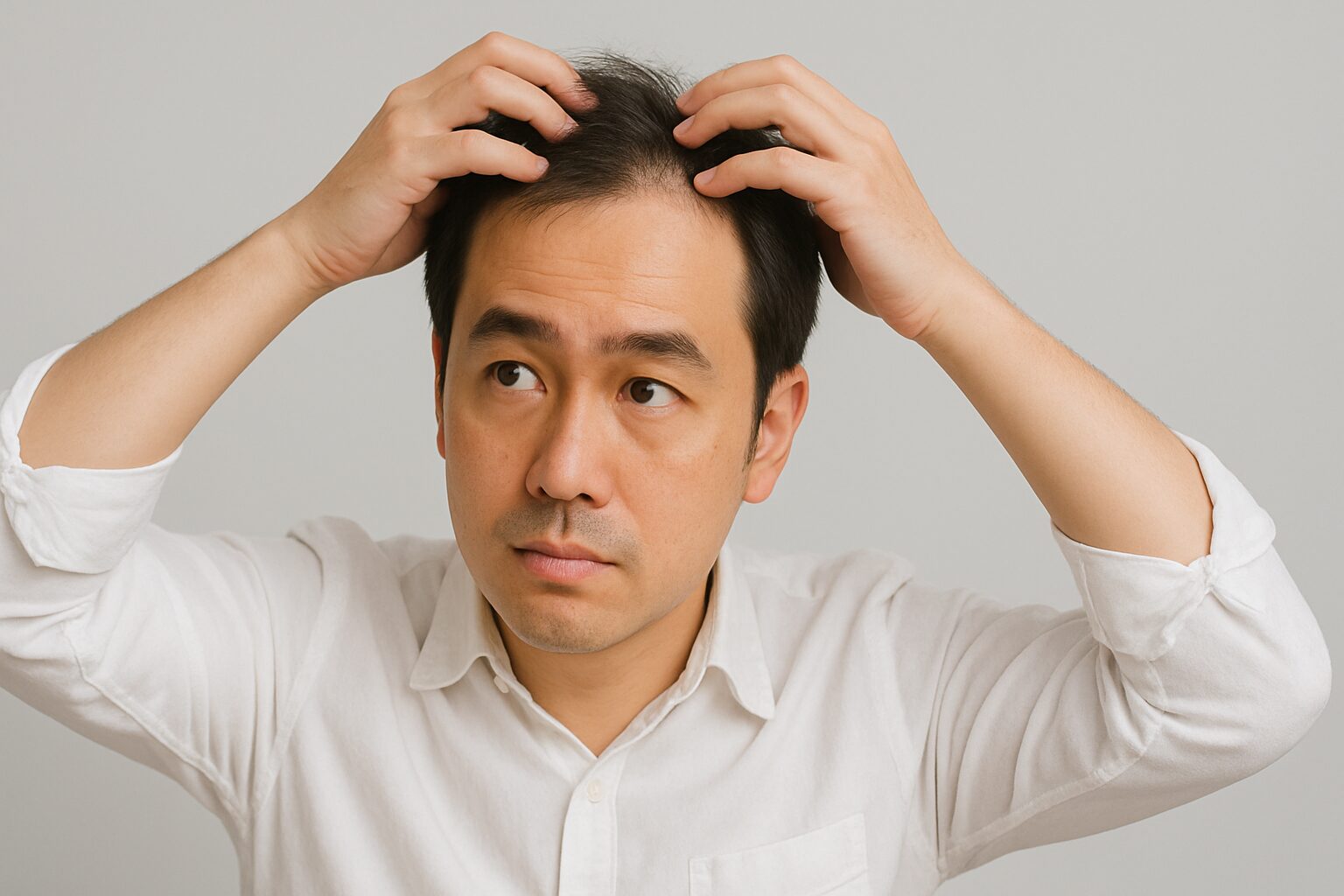 30代ではげてきた?はげる原因や対策・見分け方を徹底解説! 薄毛に悩む男性の為の美容室ならRELIVE - 薄毛に悩む男性のための完全個室美容室