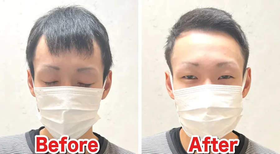 韓系上梳瀏海