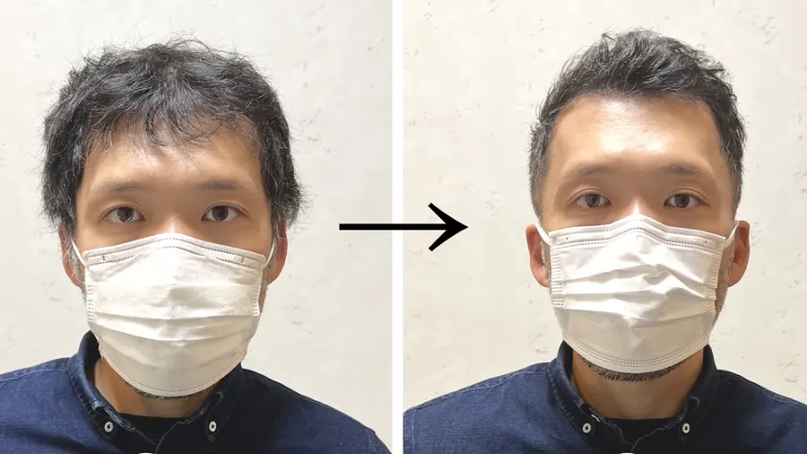 細軟髮扁塌吹整前後對照