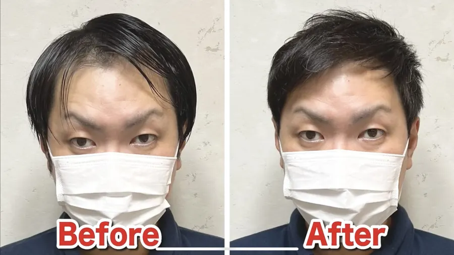 讓髮尾有動態不容易透出頭皮