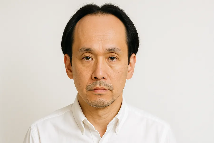 髮際線後移的狀態
