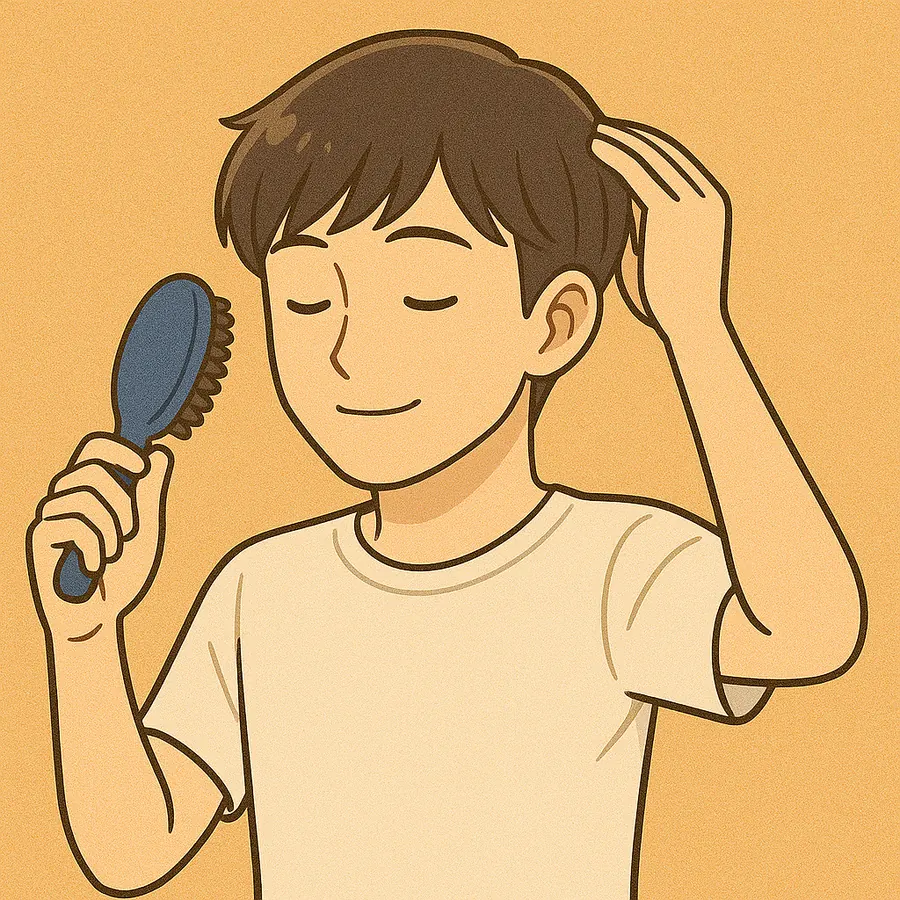洗頭時注意髮旋周圍